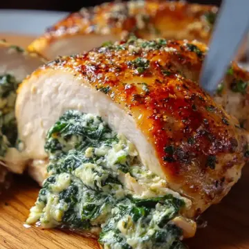 Spinach Stuffed Chicken
