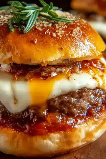 Old School Pizza Burger Easy Recipe