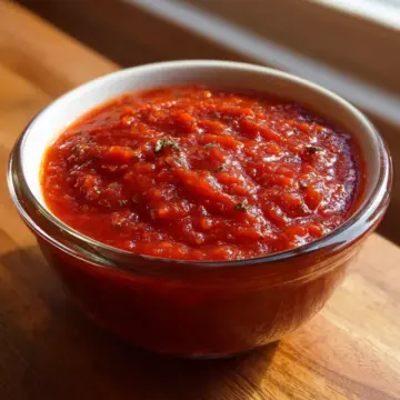 Quick Homemade Tomato Sauce