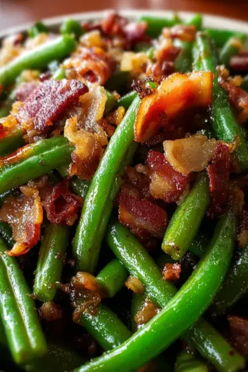 Southern Bacon and Green Beans
