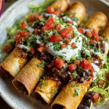 Crispy Black Bean Flautas: Easy Vegan Tacos Your Family Will Love