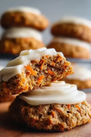Delicious Carrot Cake Cookies